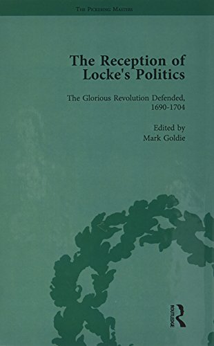 Imagen de archivo de The Reception of Locke's Politics Vol 1 a la venta por Blackwell's