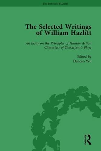 Beispielbild fr The Selected Writings of William Hazlitt Vol 1 zum Verkauf von Blackwell's