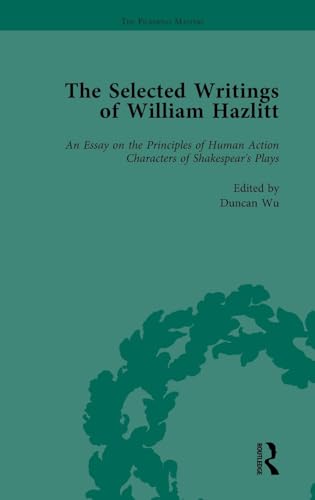Imagen de archivo de The Selected Writings of William Hazlitt Vol 1 a la venta por Blackwell's