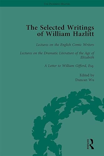 Beispielbild fr The Selected Writings of William Hazlitt Vol 5 zum Verkauf von Blackwell's