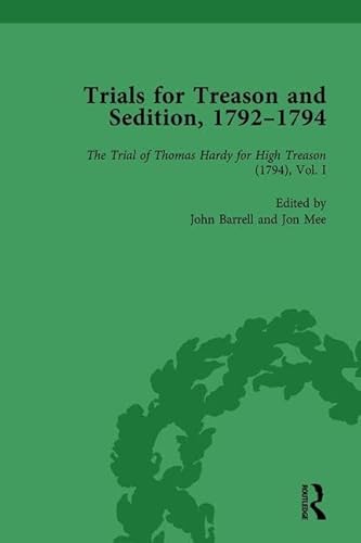 Beispielbild fr Trials for Treason and Sedition, 1792-1794, Part I Vol 2 zum Verkauf von Blackwell's