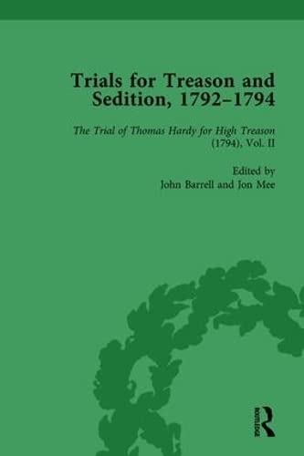 Imagen de archivo de Trials for Treason and Sedition, 1792-1794, Part I Vol 3 a la venta por Blackwell's