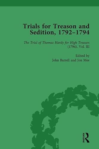 Beispielbild fr Trials for Treason and Sedition, 1792-1794, Part I Vol 4 zum Verkauf von Blackwell's