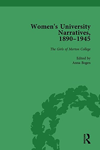 Beispielbild fr Women's University Narratives, 1890-1945, Part I Vol 2 : Key Texts zum Verkauf von AHA-BUCH GmbH