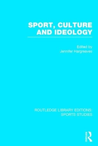 Stock image for Sport, Culture and Ideology (RLE Sports Studies) for sale by Better World Books Ltd