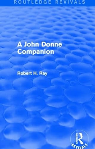 Beispielbild fr A John Donne Companion zum Verkauf von Blackwell's