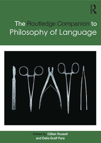 Beispielbild fr Routledge Companion to Philosophy of Language zum Verkauf von Revaluation Books