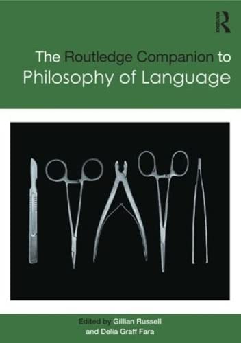 9781138776180: Routledge Companion to Philosophy of Language (Routledge Philosophy Companions)