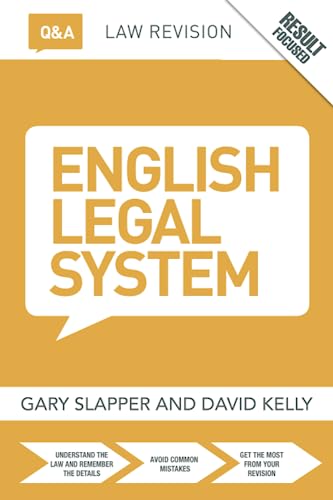 Stock image for Q&A English Legal System (Questions and Answers) for sale by Chiron Media