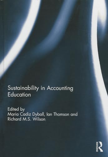 Beispielbild fr Sustainability in Accounting Education zum Verkauf von Blackwell's