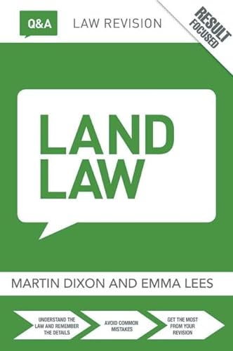 Stock image for Q&A Land Law (Questions and Answers) for sale by Chiron Media