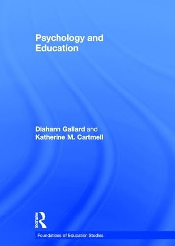 9781138783485: Psychology and Education (Foundations of Education Studies)