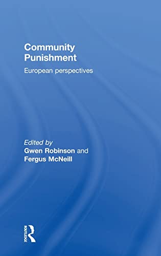 Imagen de archivo de Community Punishment: European perspectives a la venta por Chiron Media
