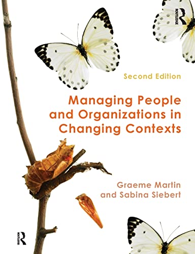 Imagen de archivo de Managing People and Organizations in Changing Contexts a la venta por Chiron Media