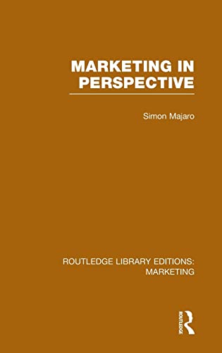 Imagen de archivo de Marketing in Perspective (RLE Marketing) (Routledge Library Editions: Marketing) a la venta por Chiron Media