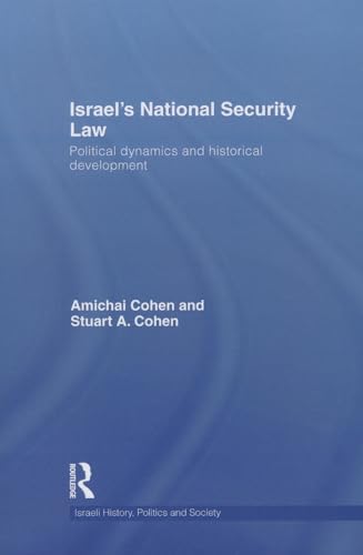 Beispielbild fr Israel's National Security Law zum Verkauf von Blackwell's