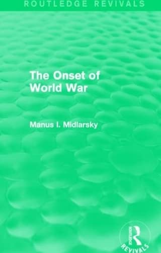 Stock image for The Onset of World War (Routledge Revivals) for sale by Chiron Media