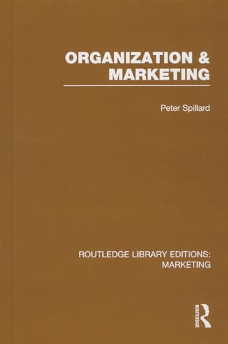Stock image for Organization and Marketing (RLE Marketing) for sale by Blackwell's
