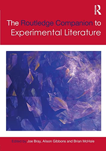 Imagen de archivo de The Routledge Companion to Experimental Literature a la venta por Blackwell's
