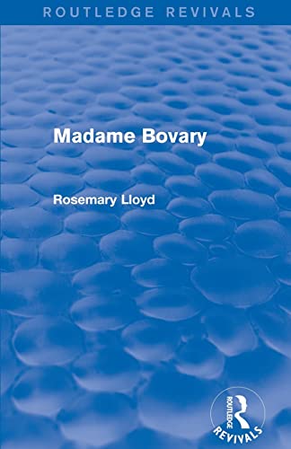 Beispielbild fr Madame Bovary (Routledge Revivals) zum Verkauf von Blackwell's