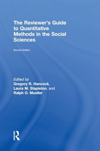 Stock image for The Reviewer's Guide to Quantitative Methods in the Social Sciences for sale by Revaluation Books
