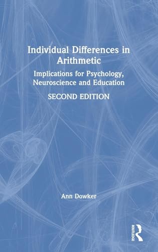 9781138800335: Individual Differences in Arithmetic: Implications for Psychology, Neuroscience and Education