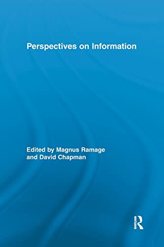 Stock image for Perspectives on Information for sale by Blackwell's