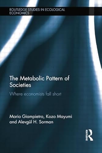 9781138802926: The Metabolic Pattern of Societies: Where Economists Fall Short (Routledge Studies in Ecological Economics)