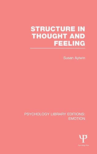 Stock image for Structure in Thought and Feeling (PLE: Emotion) for sale by ThriftBooks-Atlanta