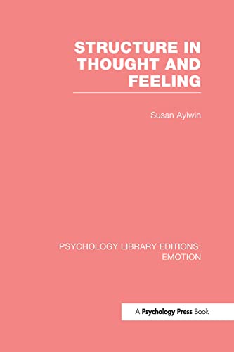 9781138806054: Structure in Thought and Feeling (Psychology Library Editions: Emotion)
