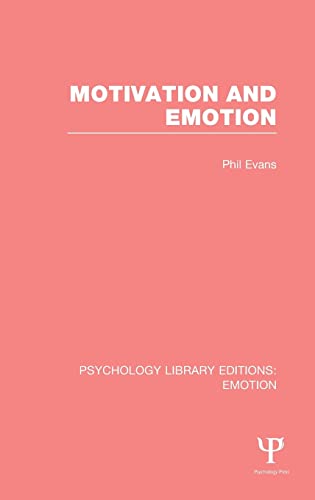 Beispielbild fr Motivation and Emotion zum Verkauf von Blackwell's