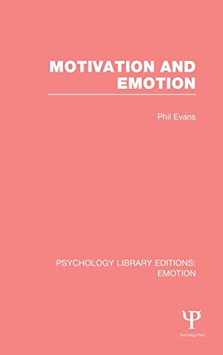 Stock image for Motivation and Emotion (PLE: Emotion) (Psychology Library Editions: Emotion) for sale by Chiron Media