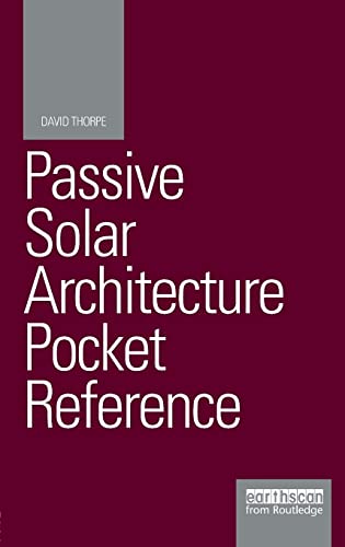 Imagen de archivo de Passive Solar Architecture Pocket Reference a la venta por Revaluation Books
