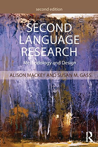 Stock image for Second Language Research: Methodology and Design for sale by One Planet Books