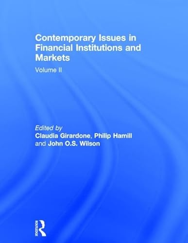 9781138809932: Contemporary Issues in Financial Institutions and Markets: Volume II