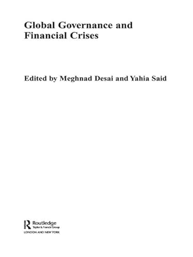 Beispielbild fr Global Governance and Financial Crises zum Verkauf von Blackwell's