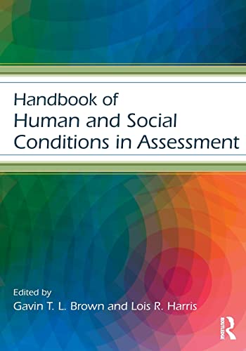 Stock image for Handbook of Human and Social Conditions in Assessment (Educational Psychology Handbook) for sale by GF Books, Inc.
