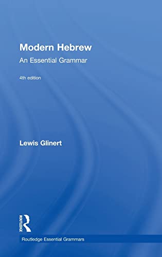 Imagen de archivo de Modern Hebrew: An Essential Grammar (Routledge Essential Grammars) a la venta por Chiron Media