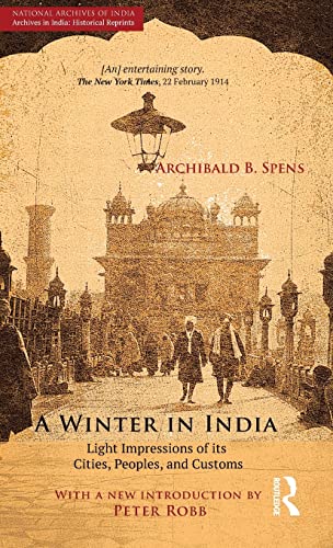 9781138822542: A Winter in India: Light Impressions of its Cities, Peoples and Customs [Lingua Inglese]