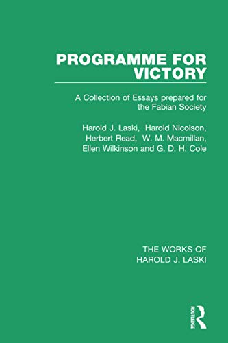 Beispielbild fr Programme for Victory zum Verkauf von Blackwell's