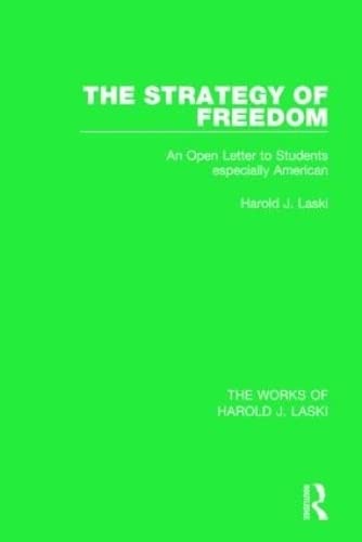 Imagen de archivo de The Strategy of Freedom a la venta por Blackwell's