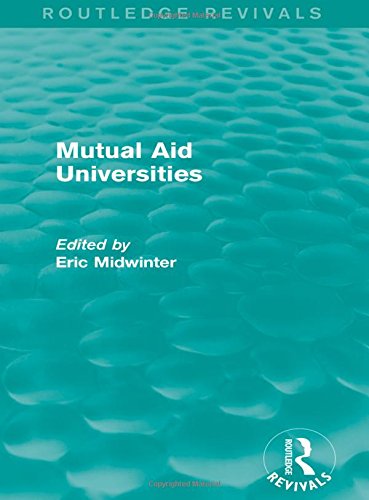 Beispielbild fr Mutual Aid Universities (Routledge Revivals) zum Verkauf von Blackwell's