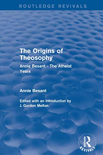 Stock image for The Origins of Theosophy for sale by Blackwell's