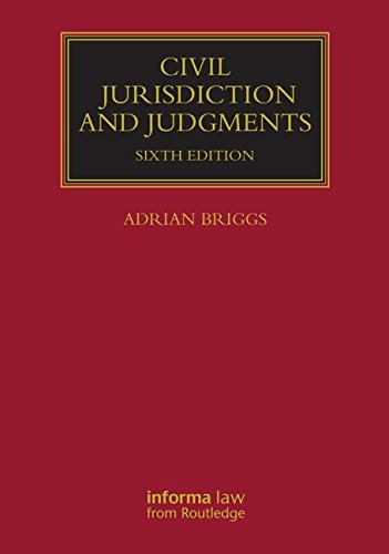 Stock image for Civil Jurisdiction and Judgments for sale by Better World Books Ltd