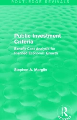 Stock image for Public Investment Criteria for sale by Blackwell's