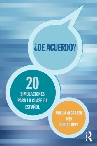 Beispielbild fr ¿De acuerdo? 20 simulaciones para la clase de español zum Verkauf von WorldofBooks