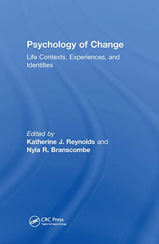 Beispielbild fr Psychology of Change: Life Contexts, Experiences, and Identities zum Verkauf von Chiron Media