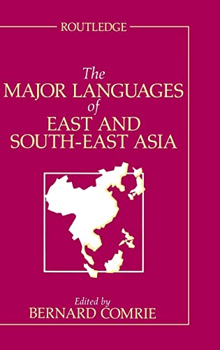 Beispielbild fr The Major Languages of East and South-East Asia zum Verkauf von Blackwell's