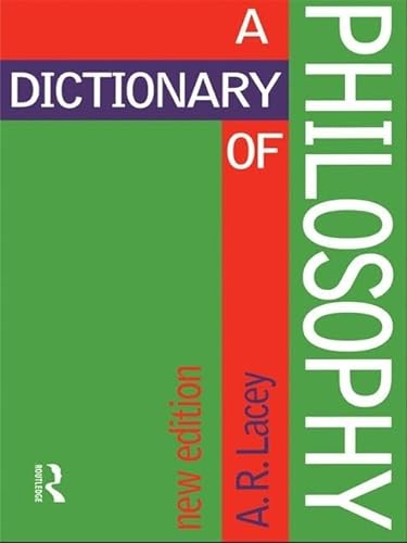 9781138834668: Dictionary of Philosophy