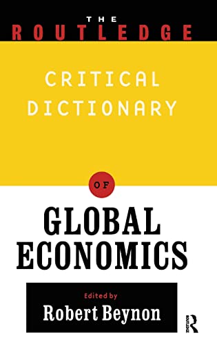 Beispielbild fr Routledge Companion to Global Economics zum Verkauf von Buchpark